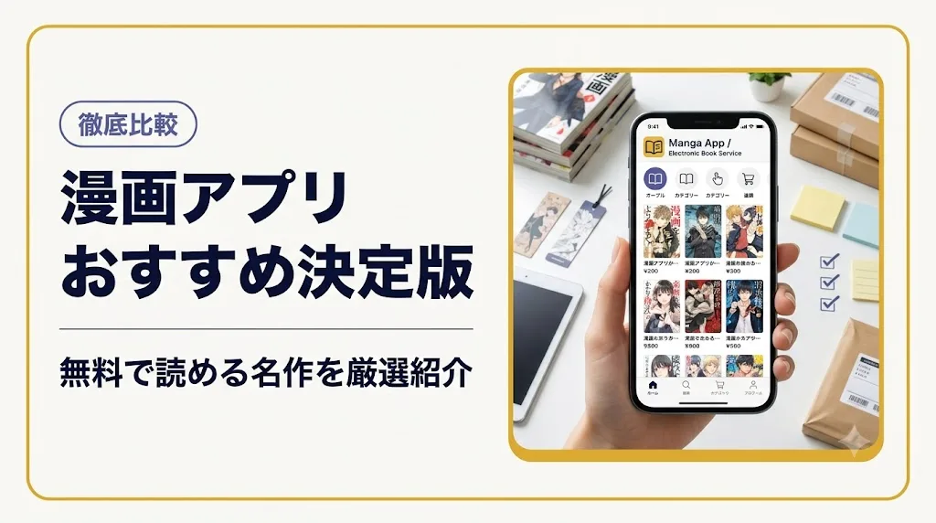 漫画アプリ おすすめ アイキャッチ