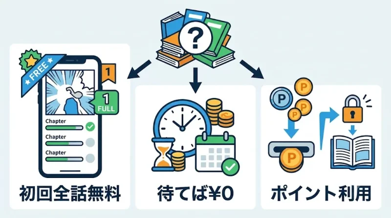 漫画アプリ おすすめ 漫画アプリの選び方