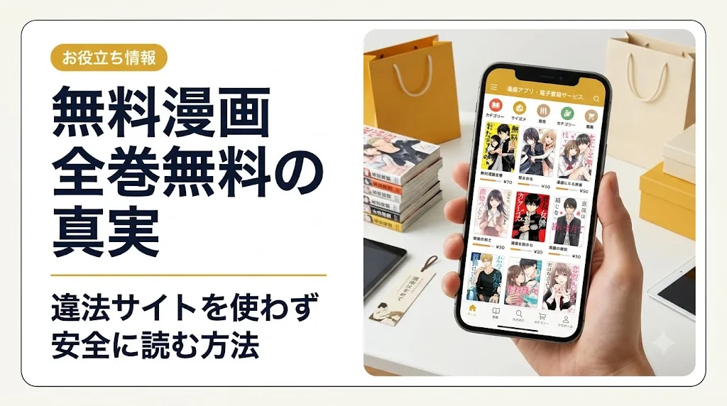 無料 漫画 全巻 無料 アイキャッチ